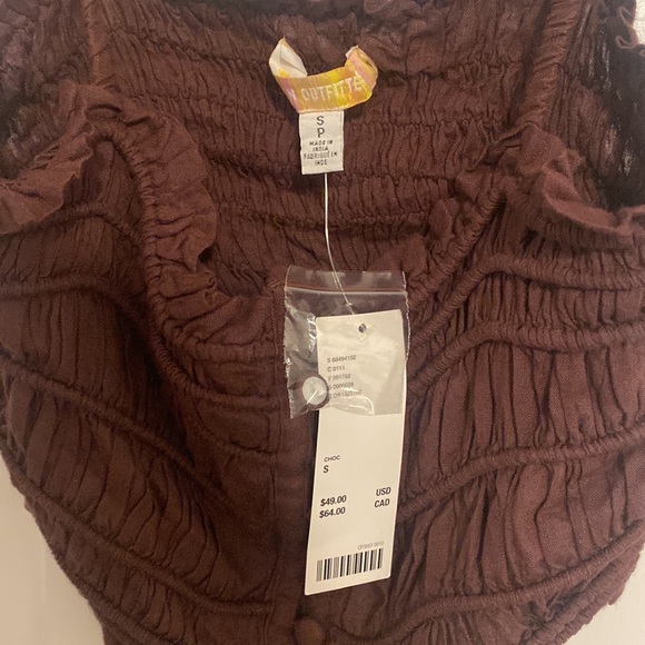 brown tank top - Picture 3 of 4